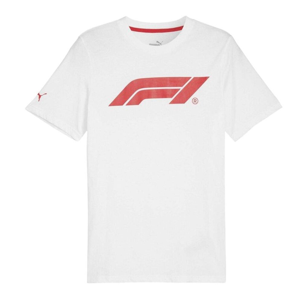 Puma Mens Formula 1 Logo T-Shirt / Puma White